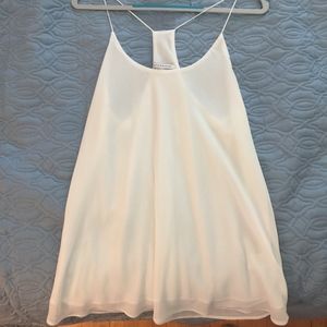 Simple spaghetti strap blouse